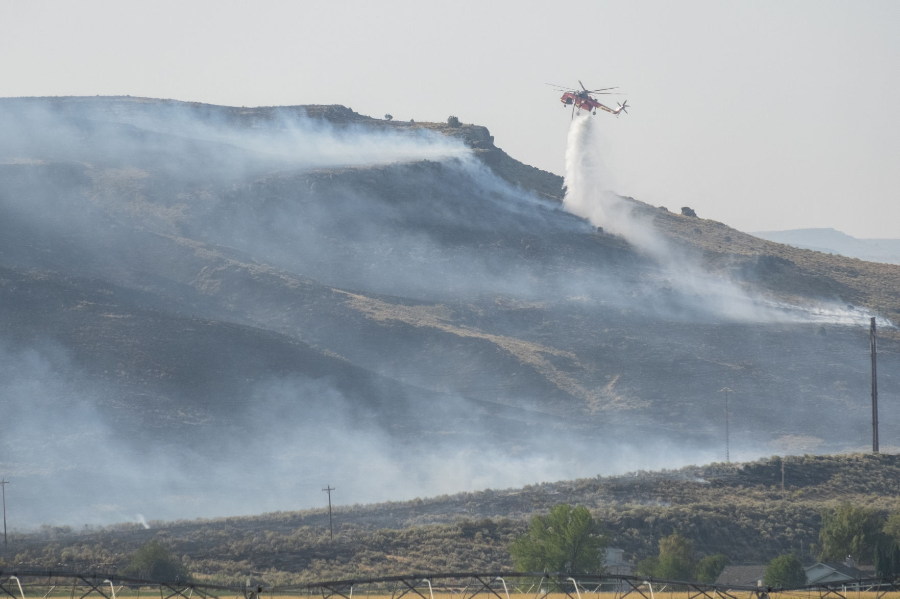 Badger Fire and Rock Creek